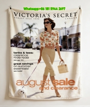 Victoria's Secret August Sale Flannel Sofa Throw Blanket V067